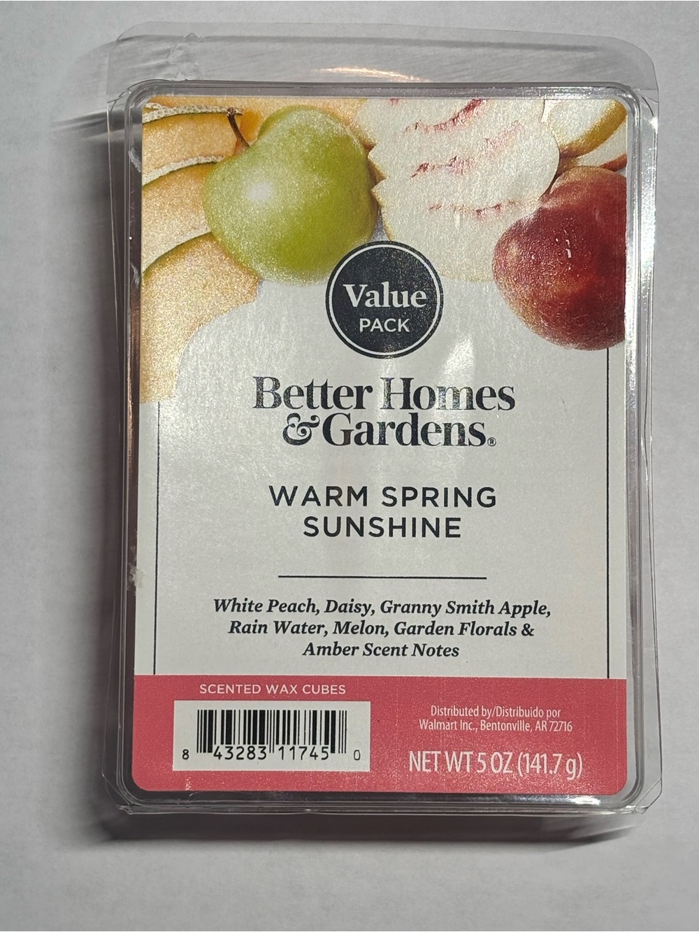Better Homes & Gardens Warm Spring Sunshine Scented Wax Cubes